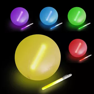 Glow Ball Pelota Fosfo Fosfo Para Fiestas 12
