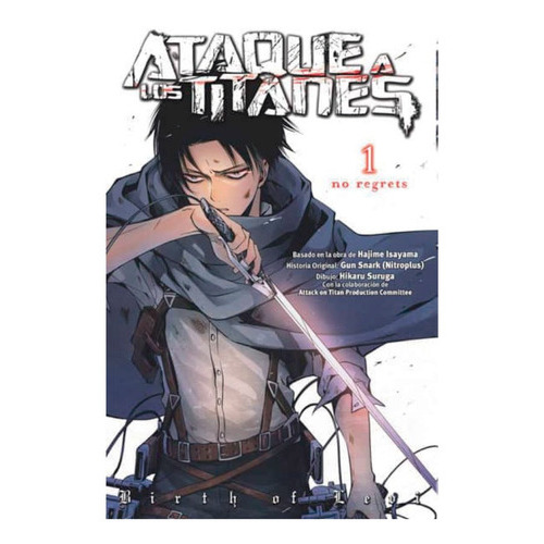 Ataque A Los Titanes:ol No Regrets, De Isayama, Hajime. Norma Editorial, Tapa Blanda En Español, 2014