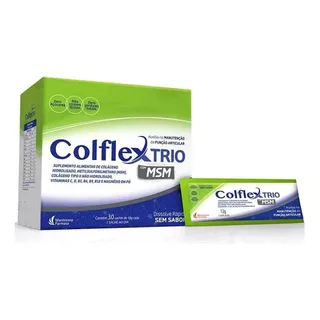 Colflex Trio Com Msm Colágeno Sem Sabor 30 Saches