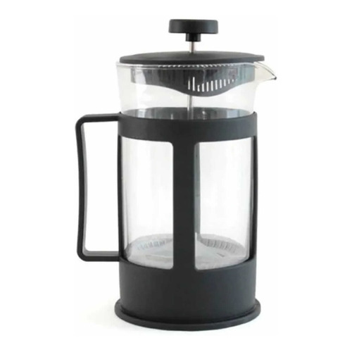 Cafetera Prensa Francesa Vidrio 600ml French Press Cafe Color Acero 110V/220V