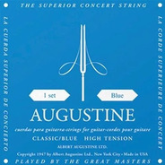 Encordado Guitarra Clásic Augustine Blue High Tension C-blue