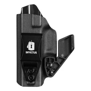 Coldre Canhoto Invictus Glock 19 G23 G25 Compact Velad Kydex