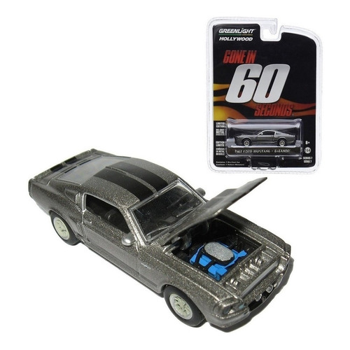 1967 Ford Mustang Eleanor 1:64 Greenlight Hollywood 