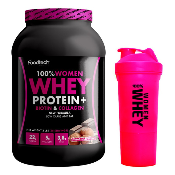 Proteina 100% Women Whey 2 Lbs + Sahker De Regalo