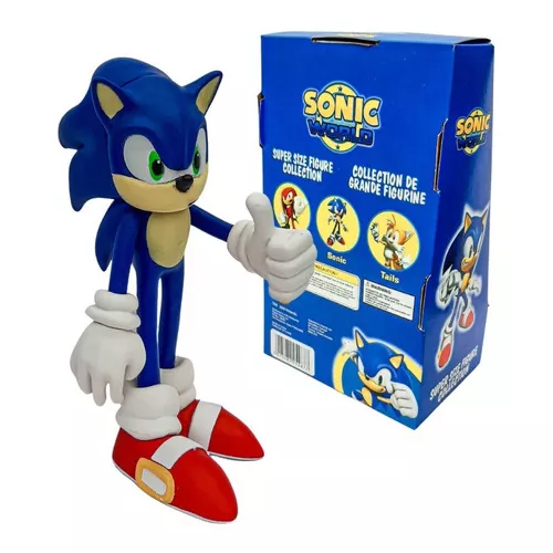 Boneco Sonic 28Cm Amarelo Caixa Personagem Jogo Videogame - Sp And -  Bonecos - Magazine Luiza