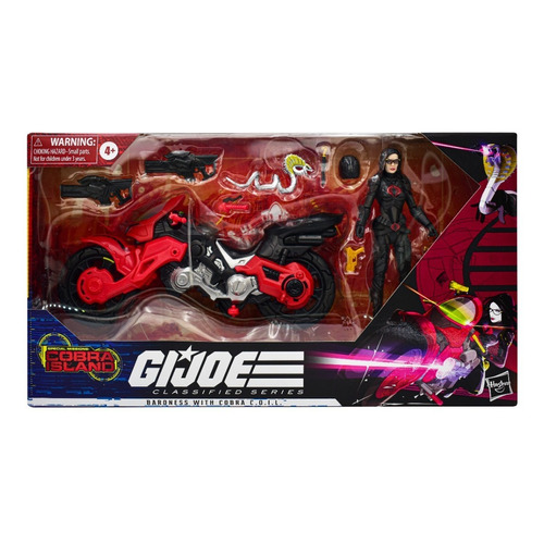 Gi Joe Baroness Con Cobra Coil 16cm Classified Series Hasbro