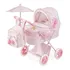 Coche Plegable Maria De Cuevas + Accesorios P/ Muñecas Niños Color Rosa