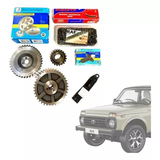  Kit Corrente Distribuiçao Lada Niva 1.6 Original Importado