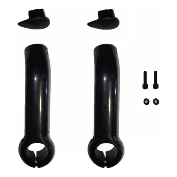 Agarre Potencia Bicicleta Bar End Maxxum Cuernitos Plastico