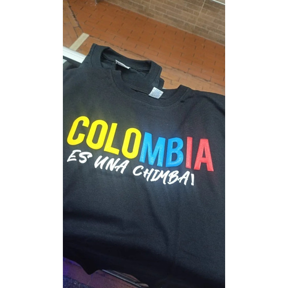 Camiseta Colombia Unisex /suvenir/recordatorio