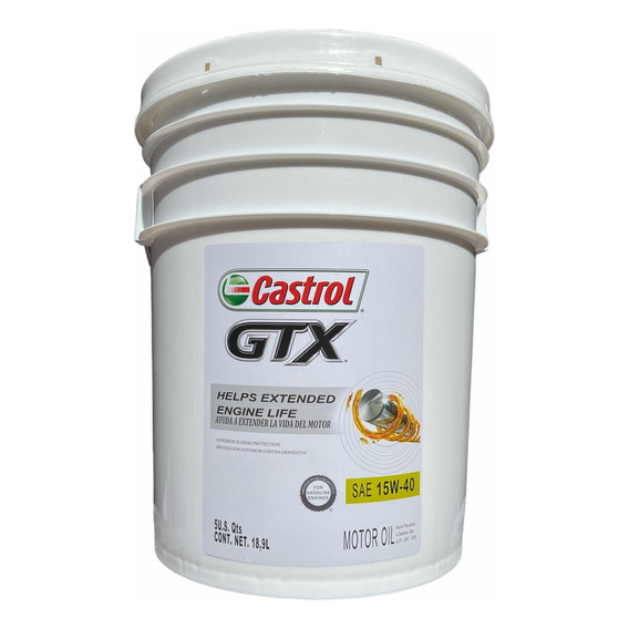 Castrol Gtx 15w40 Cubeta 18.9 Lts