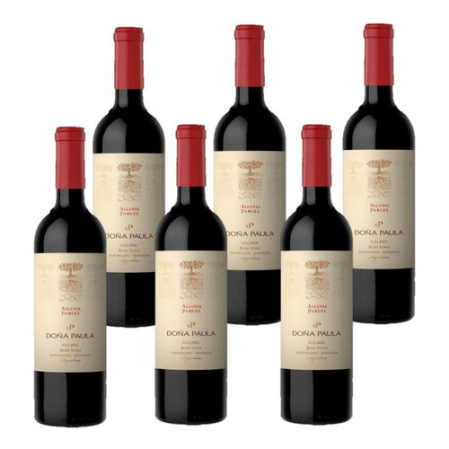 Vino Doña Paula Alluvia Parcel Malbec Caja X 6 U - Catalogo