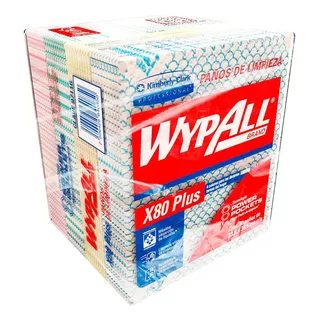 Pack 40 Paños De Limpieza Wypall X80 Plus