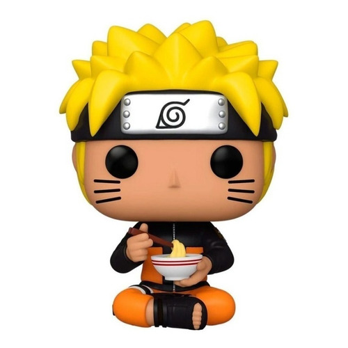 Figura de acción  Funko Naruto Shippuden Naruto W/noodles 50344 de Funko Pop! Animation