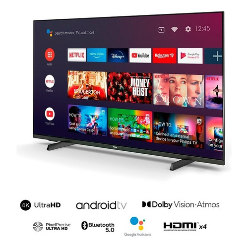 Smart Tv Philips Led 4k Uhd Android 55pud7406