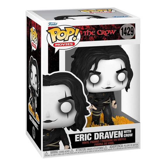 Funko Pop The Crow Eric Draven With Crow #14