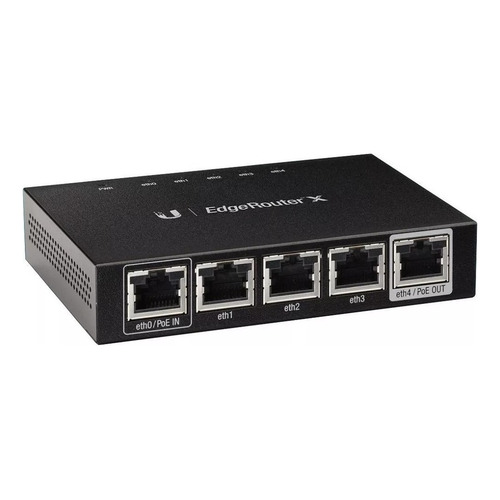 Router Ubiquiti EdgeRouter X ER-X negro