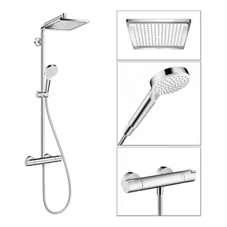 Ducha Exterior Alemana Termostato Hansgrohe Crometta 240 