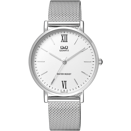 Reloj Pulsera Q&q Unisex Esfera Blanca Qa20j211y Febo