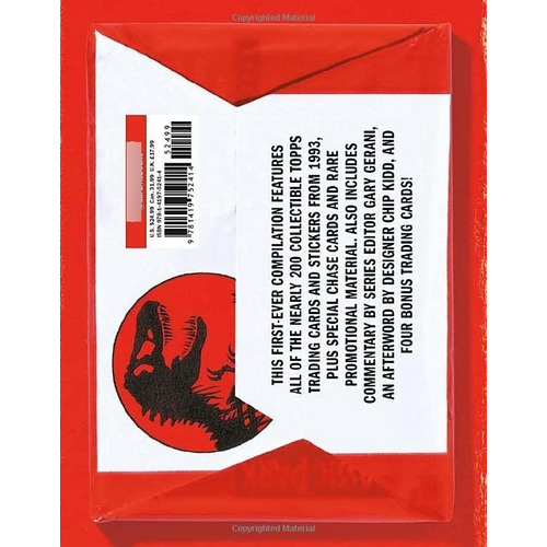 Libro Jurassic Park The Original Topps Trading Card Series