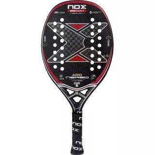 Raquete De Beach Tennis Nox Ar10 Nerbo 2022 - Antomi Ramos Cor Vermelho