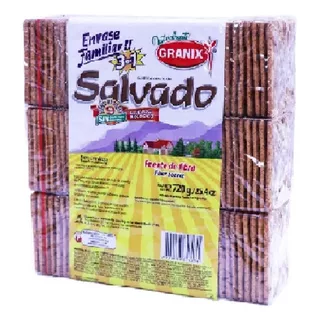 Galletitas Granix Salvado Tripack X 720grs