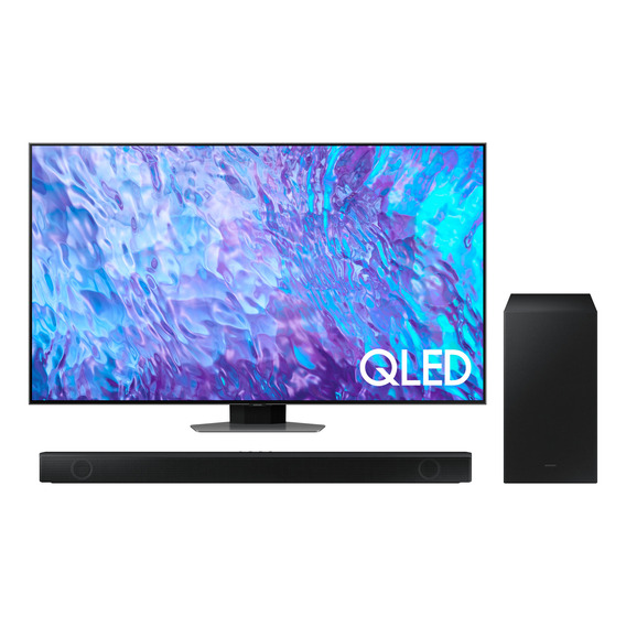 Combo Samsung 65  Qled 4k Qn65q80cagxpe + Soundbar Hw-b550