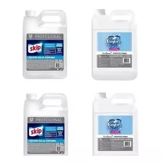 Skip Jabón Liquido X 5 Lt (2 U) + Comfort  X 5 Lt (2 U)