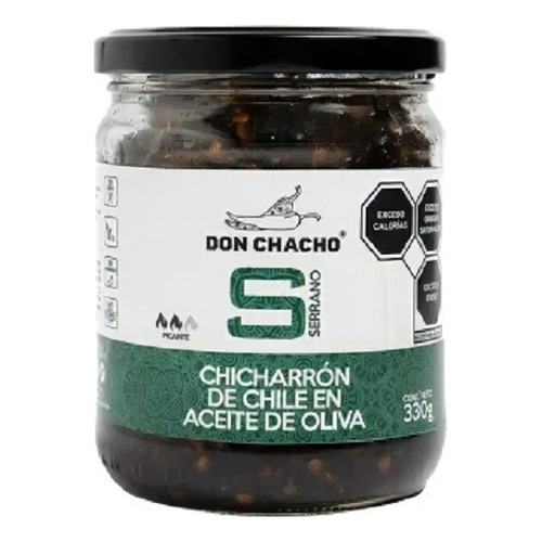 Chicharrón De Chile Don Chacho Serrano 330 Grs