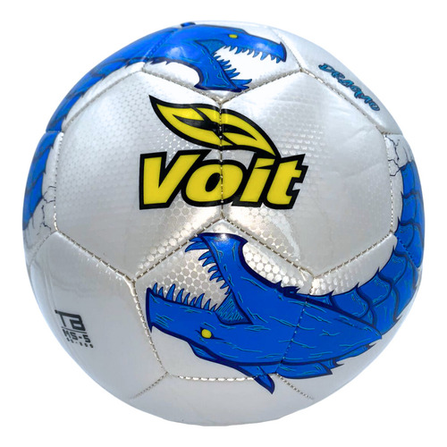Balón Fútbol Voit Dragao No 5 S200 Recreativo Entrenamiento Color Azul