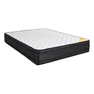 Colchon Alta Densidad Queen 160x190 - 30kg/m3 Pillow Top