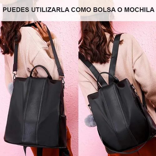 Mochila antirrobo Black Mamut impermeable para mujer