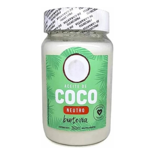 Aceite De Coco Neutro Bioterra 360ml