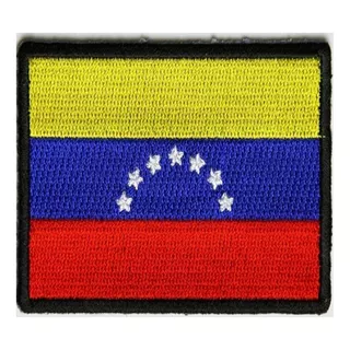 Parche 2x1  Bordados Bandera De Venezuela 8 Estrellas