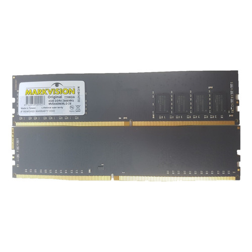 Memoria Ram Markvision 4gb 2666mhz Ddr4 Udimm 1.20v Pcreg