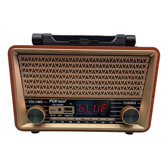 Radio Vintage 187 Retro Digital Am-fm Bluethooth+control