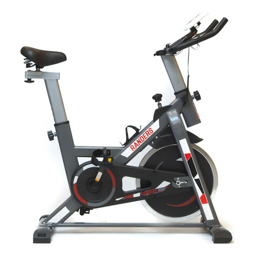 Bicicleta Fija De Spinning Con Pulsómetro Disco 13kg Randers