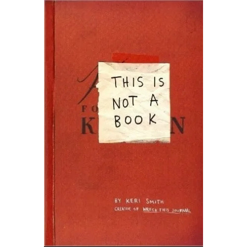 This Is Not A Book, De Keri Smith. Editorial Penguin En Inglés