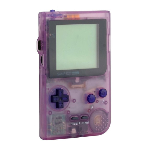 Nintendo Game Boy Pocket Standard color  clear purple