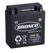 Bateria Moto Bronco 12n5-3b Gel 110 Cc Motoscba 