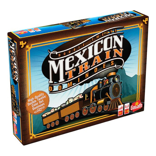 Dominó Tren Mexicano Juego De Mesa Goliath 376228
