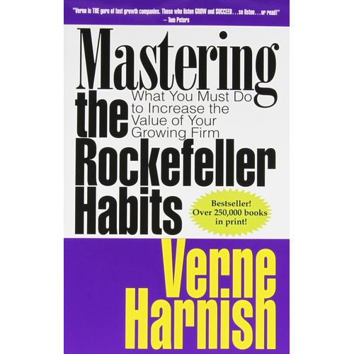 Libro Mastering The Rockefeller Habits: Your Growing Firm