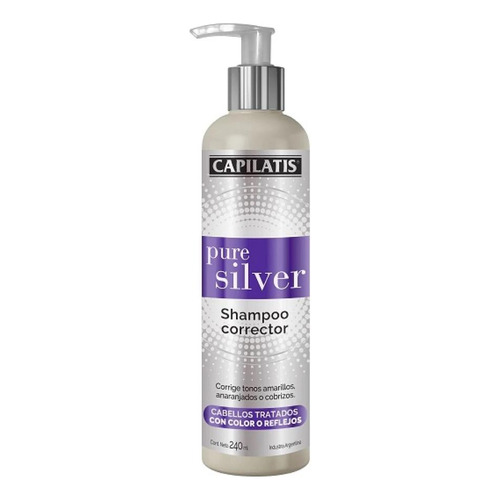 Shampoo Capilatis Pure Silver Corrector 240 Ml