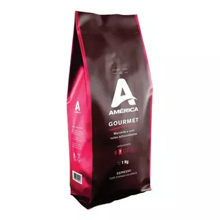  Café Em Grãos Gourmet América 100% Arabica 1kg