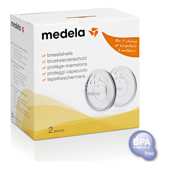 Protector De Pezón Medela Breastshells X 2und