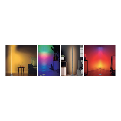 Lampara Velador De Pie Led Smart Ldp20-rgb-t Esquinero Tbcin