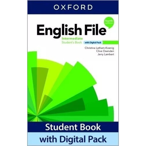 English File Intermediate Students Book - 4 Ed, De Koenig. Editorial Oxford, Tapa Blanda En Inglés, 2021