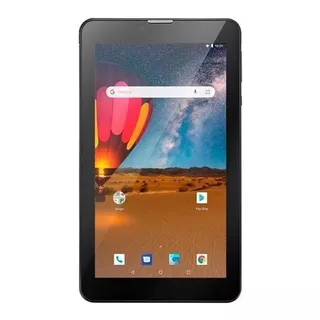 Tablet  Multilaser M7 3g Plus Dual Nb30 7  Con Red Móvil 16gb Color Negro Y 1gb De Memoria Ram