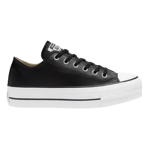 Tenis Converse Plataforma Chuck Taylor Para Mujer Negros