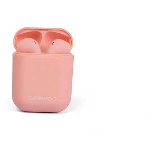 Auricular Inalámbrico Bluetooth 5.0 Tws Daewoo Prix Pink Color Rosa
